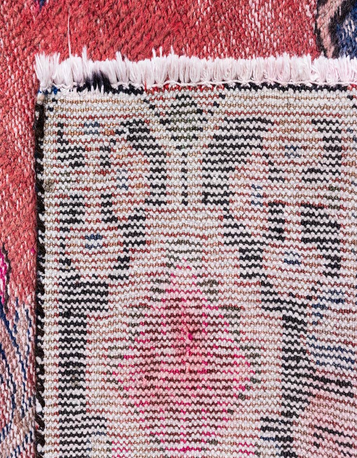 Detail image of  3' 6 x 6' 9  Hand Knotted Ultra Vintage Persian Wool Rug