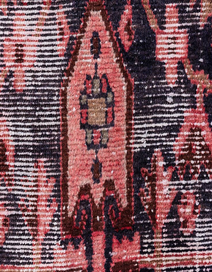 Detail image of  4' 1 x 5' 10  Hand Knotted Ultra Vintage Persian Wool Rug