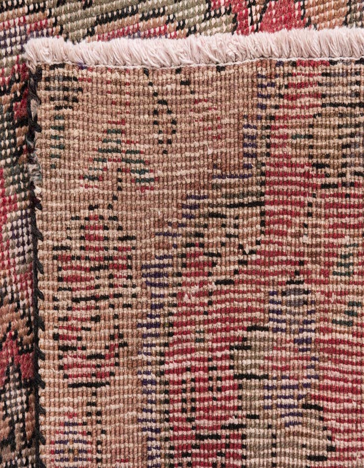 Detail image of  4' 2 x 5' 8  Hand Knotted Ultra Vintage Persian Wool Rug