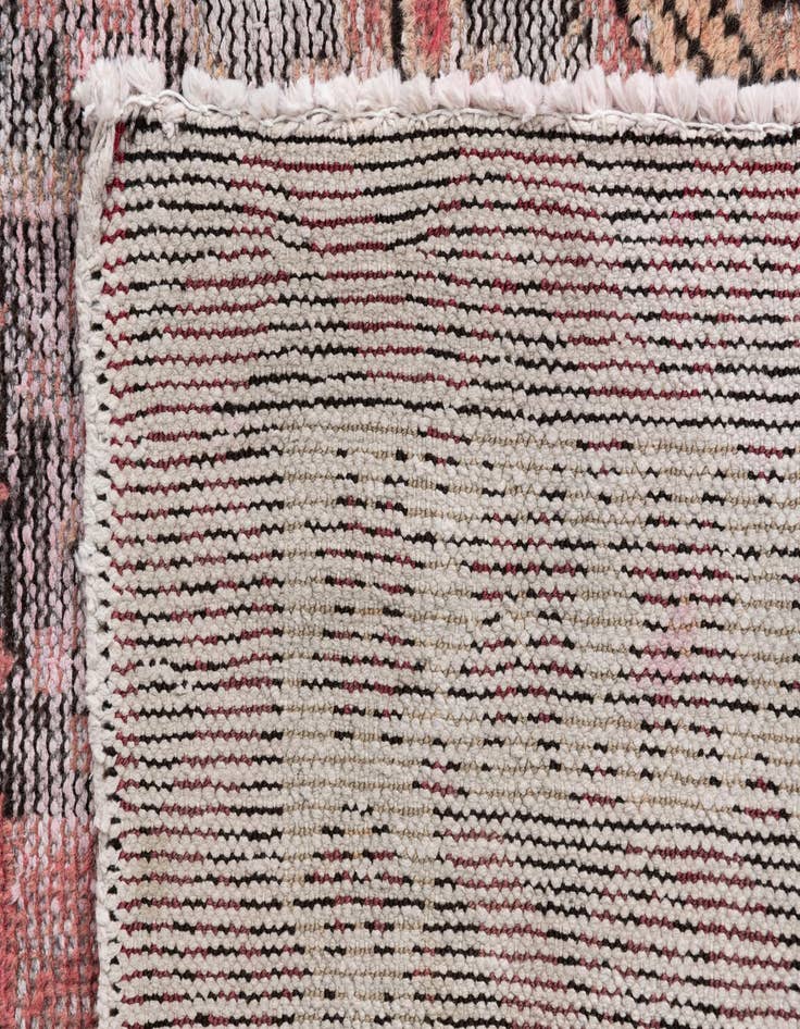 Detail image of  3' 10 x 6' 6  Hand Knotted Ultra Vintage Persian Wool Rug