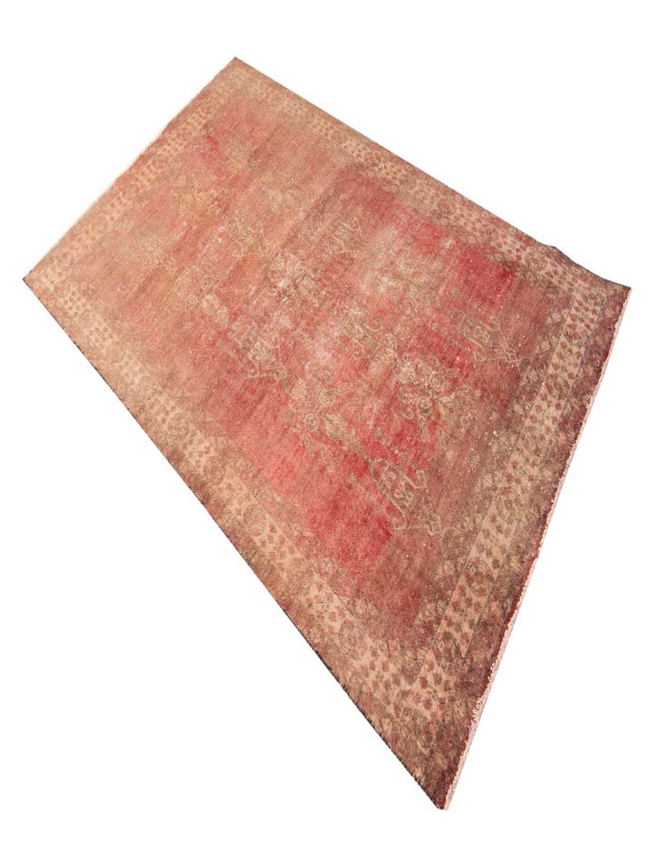 Detail image of  4' 4 x 7' 2  Hand Knotted Ultra Vintage Persian Wool Rug