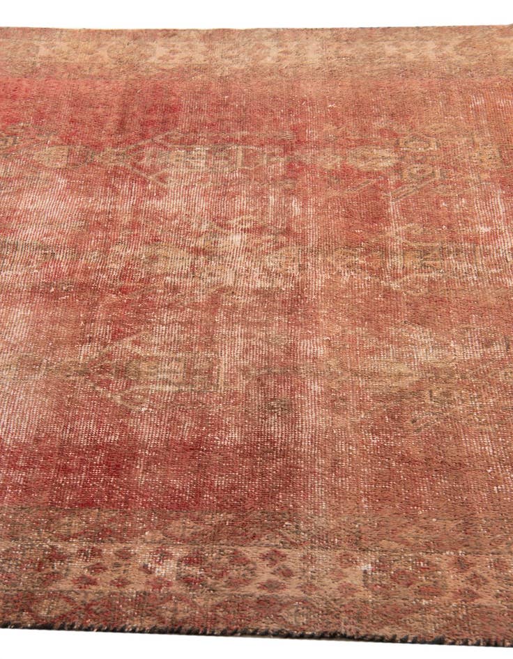 Detail image of  4' 4 x 7' 2  Hand Knotted Ultra Vintage Persian Wool Rug