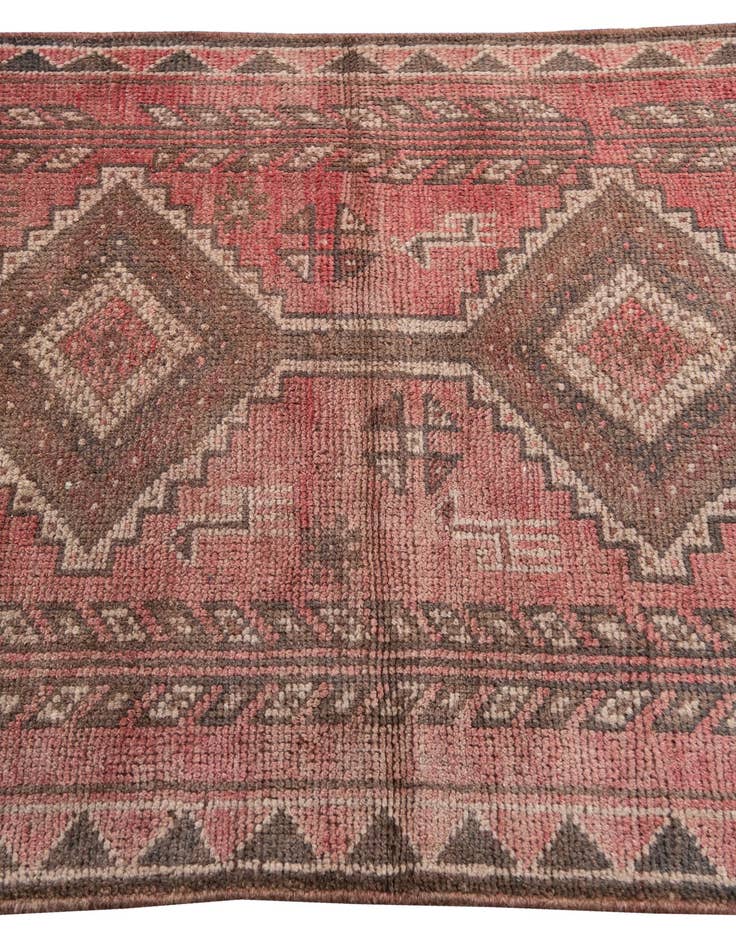 Detail image of  3' 9 x 5' 3  Hand Knotted Ultra Vintage Persian Wool Rug