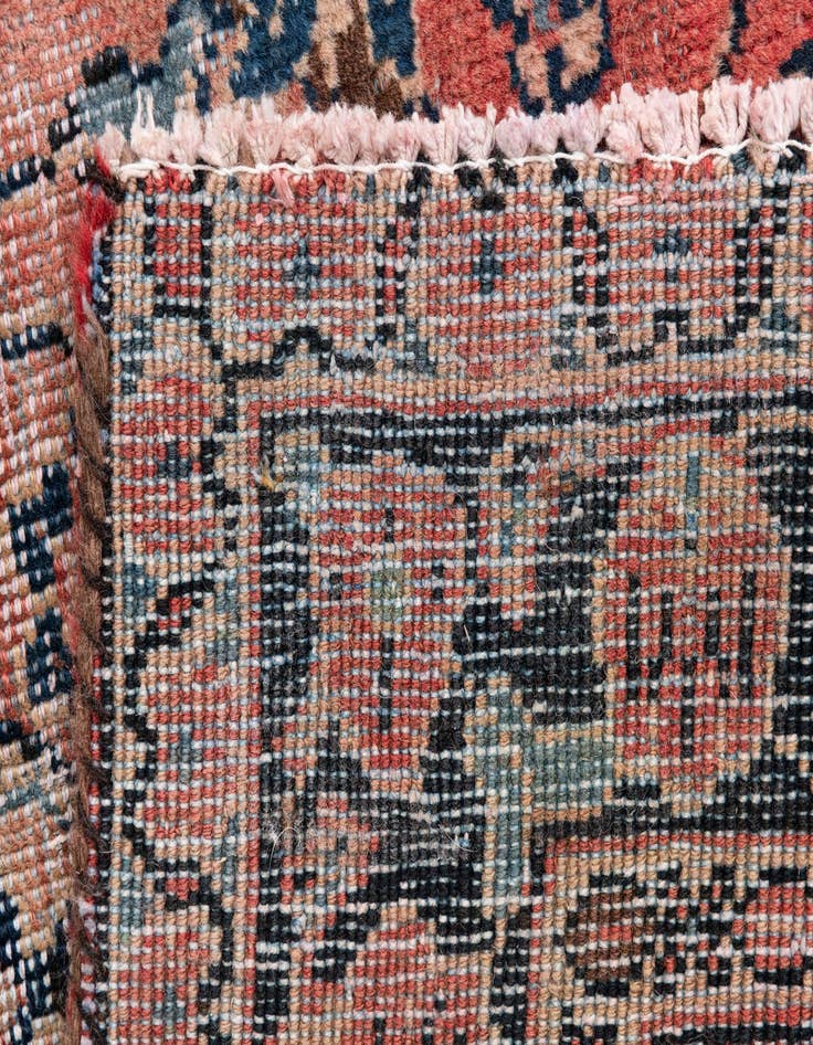 Detail image of  4' 4 x 6' 9  Hand Knotted Ultra Vintage Persian Wool Rug