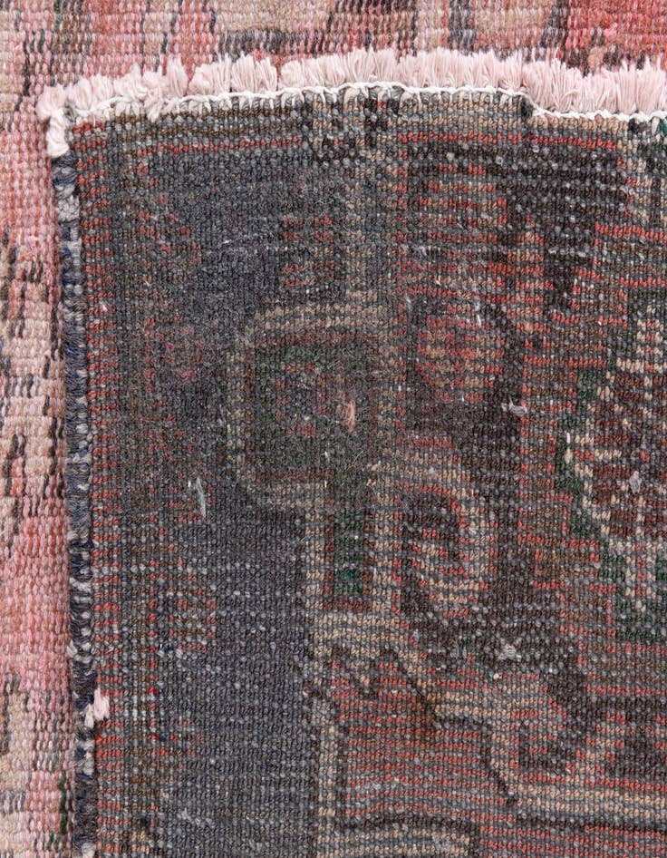 Detail image of  4' 1 x 6' 9  Hand Knotted Ultra Vintage Persian Wool Rug