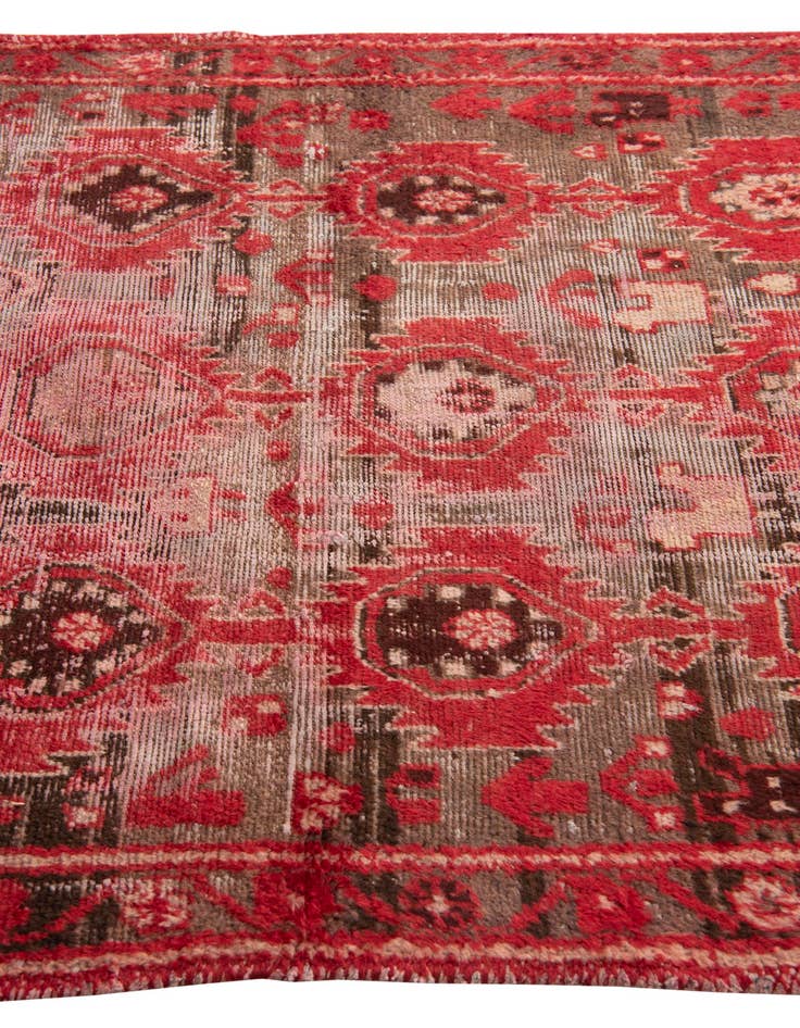 Detail image of  4' 4 x 6' 2  Hand Knotted Ultra Vintage Persian Wool Rug
