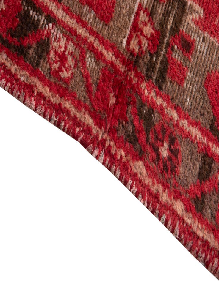 Detail image of  4' 4 x 6' 2  Hand Knotted Ultra Vintage Persian Wool Rug