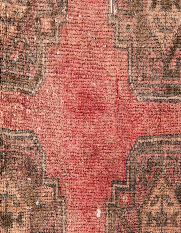 Detail image of  5' 6 x 7' 6  Hand Knotted Ultra Vintage Persian Wool Rug