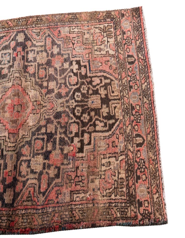 Detail image of  2' 9 x 5' 4  Hand Knotted Ultra Vintage Persian Wool Rug