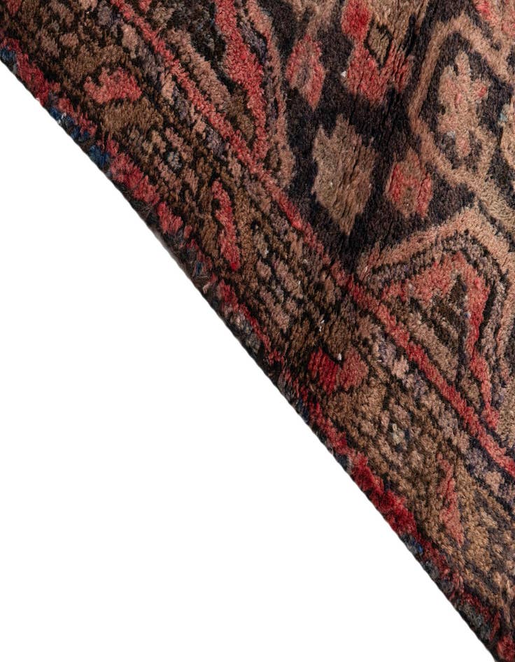 Detail image of  2' 9 x 5' 4  Hand Knotted Ultra Vintage Persian Wool Rug