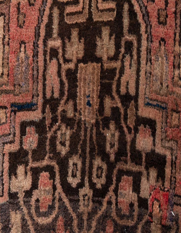 Detail image of  2' 9 x 5' 4  Hand Knotted Ultra Vintage Persian Wool Rug