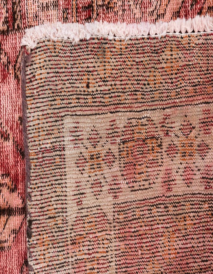 Detail image of  3' 10 x 6' 8  Hand Knotted Ultra Vintage Persian Wool Rug