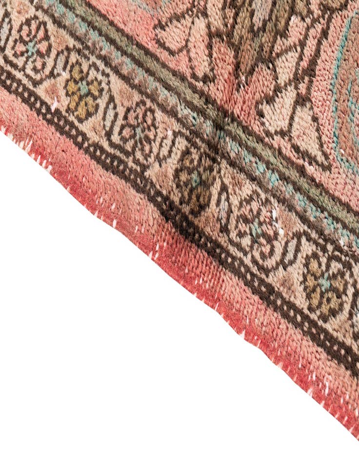 Detail image of  2' 5 x 4' 4  Hand Knotted Ultra Vintage Persian Wool Rug