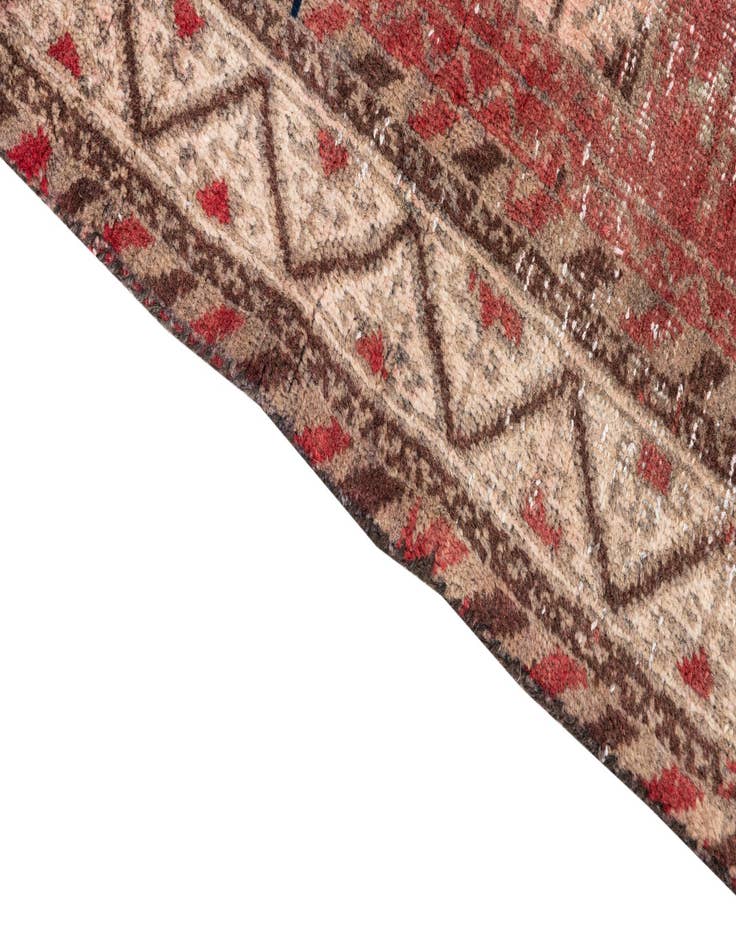 Detail image of  2' 9 x 4' 5  Hand Knotted Ultra Vintage Persian Wool Rug