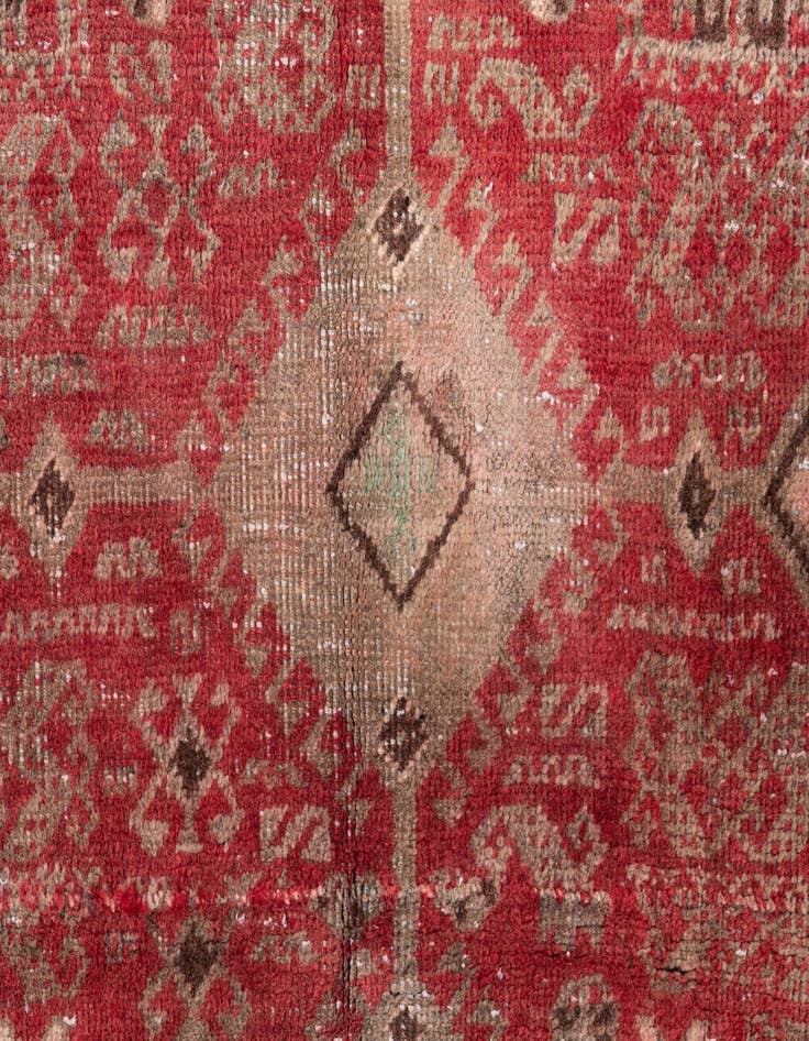 Detail image of  2' 9 x 4' 5  Hand Knotted Ultra Vintage Persian Wool Rug