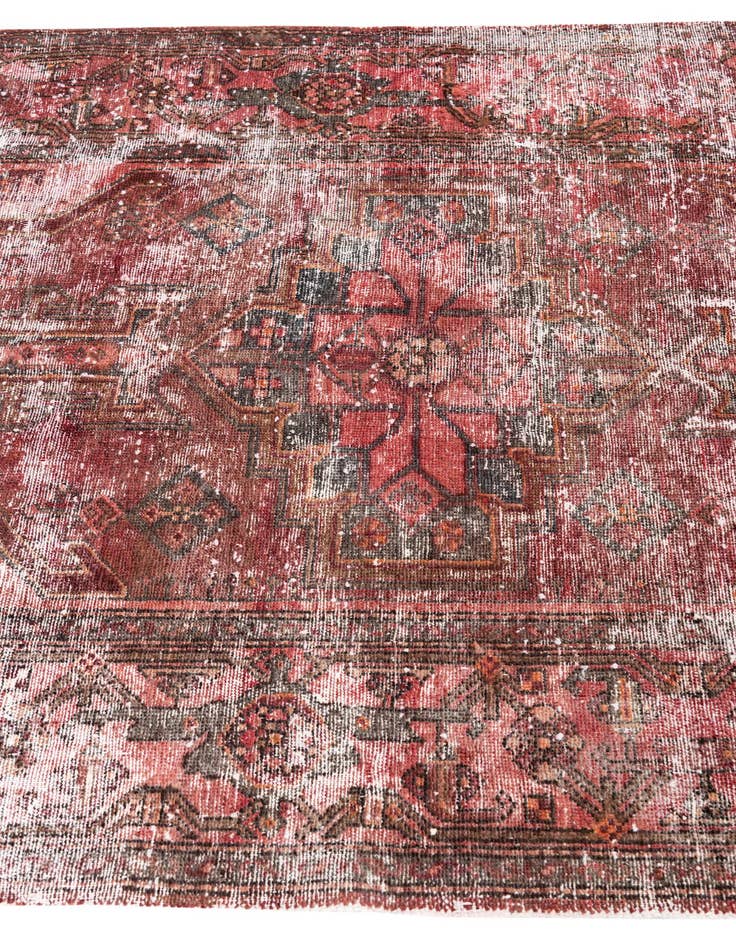 Detail image of  4' 4 x 6' 1  Hand Knotted Ultra Vintage Persian Wool Rug