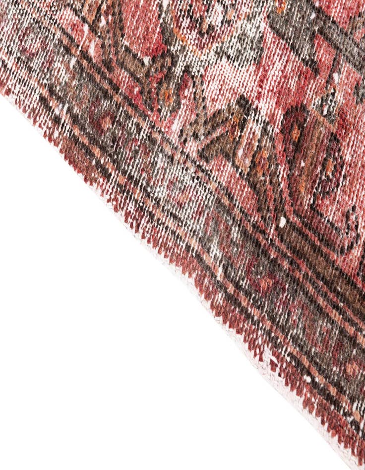 Detail image of  4' 4 x 6' 1  Hand Knotted Ultra Vintage Persian Wool Rug