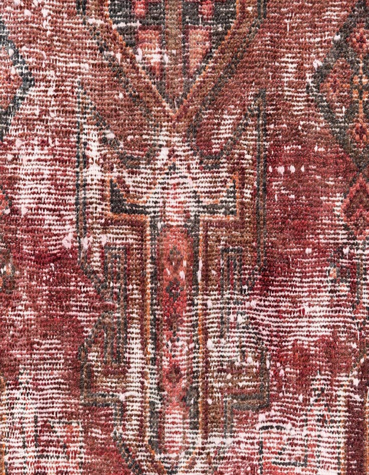 Detail image of  4' 4 x 6' 1  Hand Knotted Ultra Vintage Persian Wool Rug