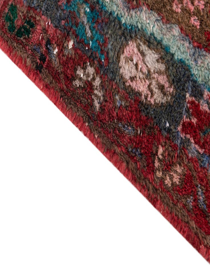 Detail image of  4' x 6' 3  Hand Knotted Ultra Vintage Persian Wool Rug