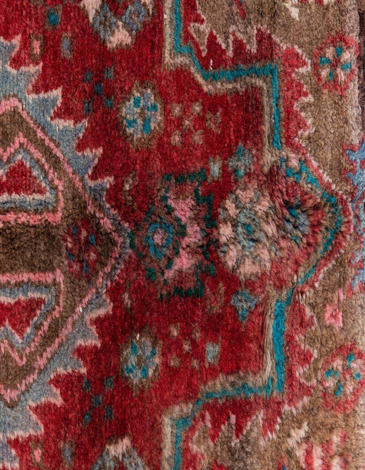 Detail image of  4' x 6' 3  Hand Knotted Ultra Vintage Persian Wool Rug