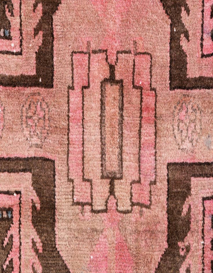 Detail image of  5' 2 x 7' 4  Hand Knotted Ultra Vintage Persian Wool Rug