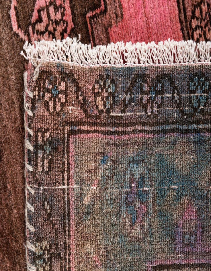 Detail image of  5' 2 x 7' 4  Hand Knotted Ultra Vintage Persian Wool Rug