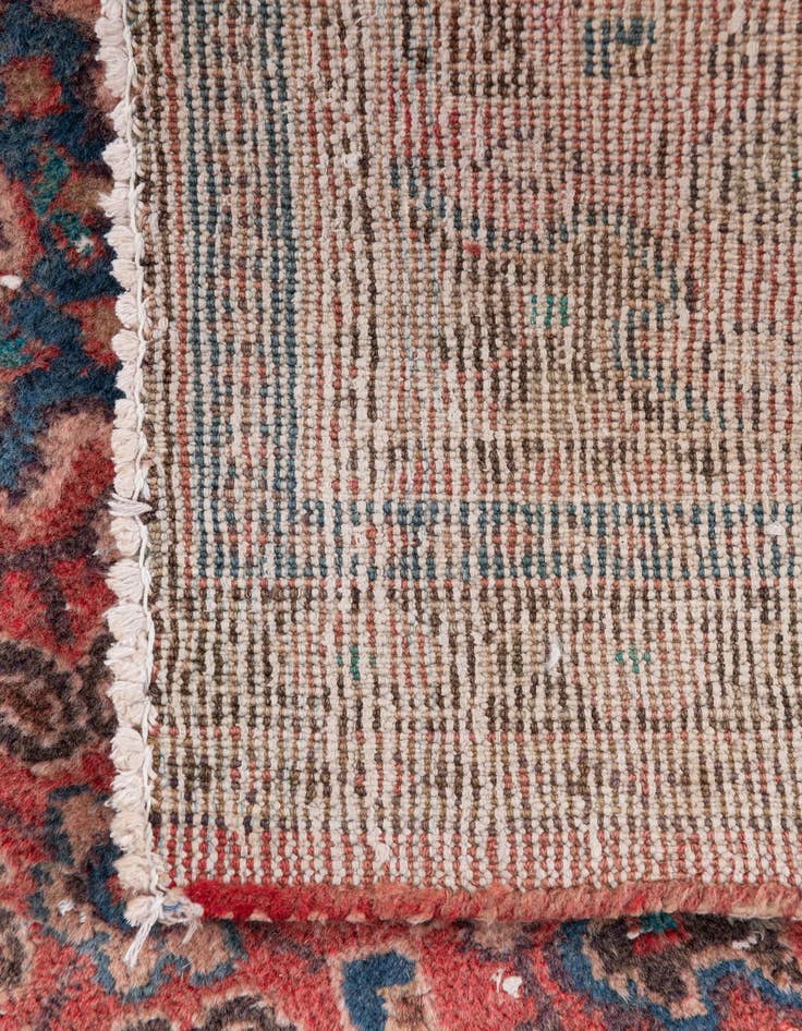 Detail image of  2' 10 x 5' 5  Hand Knotted Ultra Vintage Persian Wool Rug
