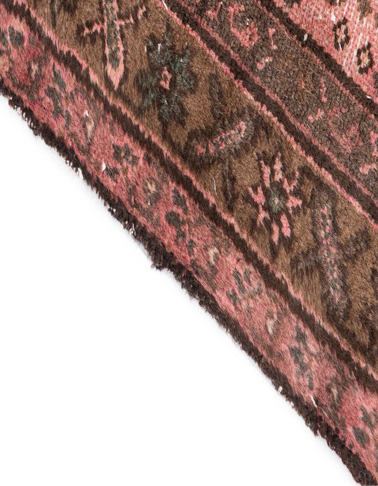 Detail image of  3' 3 x 6' 8  Hand Knotted Ultra Vintage Persian Wool Rug