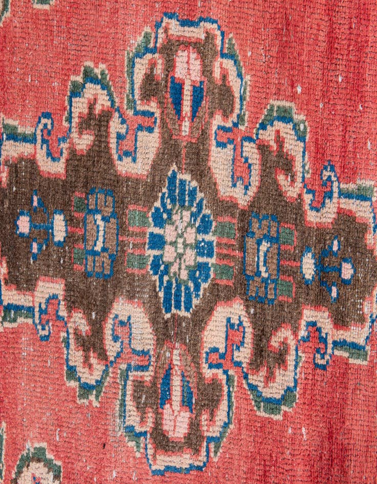 Detail image of  3' 9 x 5' 2  Hand Knotted Ultra Vintage Persian Wool Rug