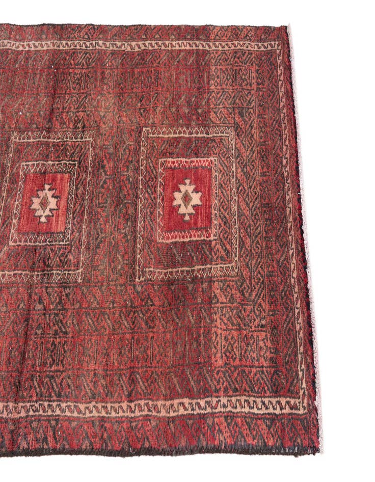 Detail image of  3' x 5' 4  Hand Knotted Ultra Vintage Persian Wool Rug