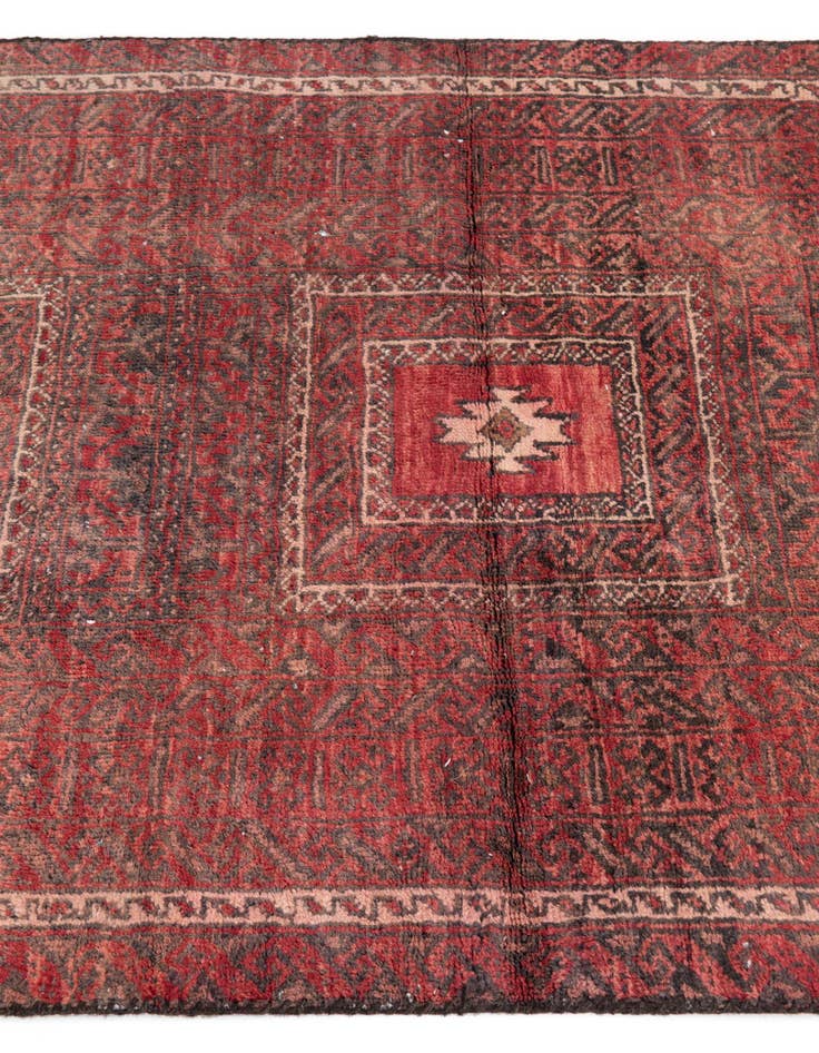 Detail image of  3' x 5' 4  Hand Knotted Ultra Vintage Persian Wool Rug