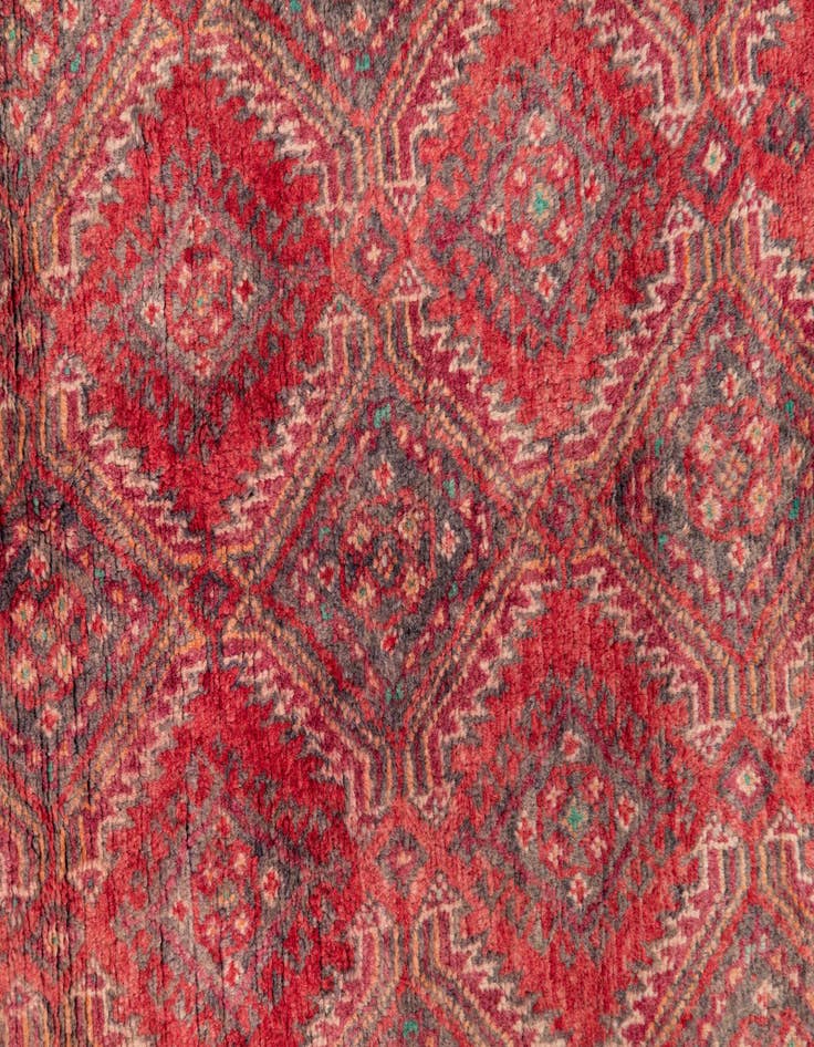 Detail image of  3' x 5' 2  Hand Knotted Ultra Vintage Persian Wool Rug