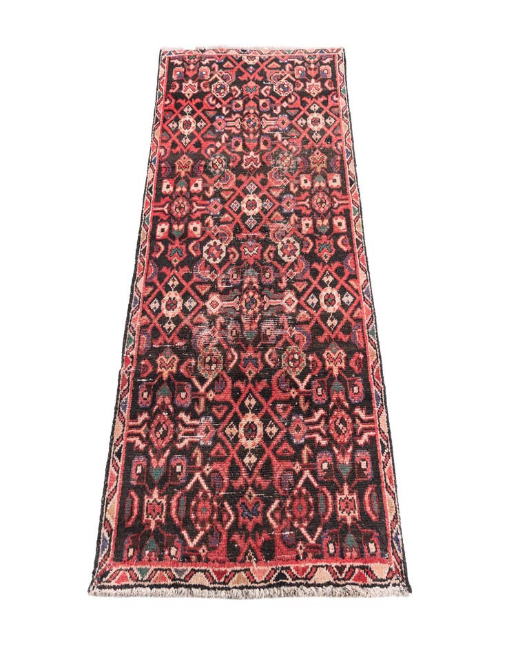 Detail image of  2' 8 x 5' 2  Hand Knotted Ultra Vintage Persian Wool Rug