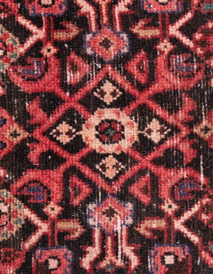 Detail image of  2' 8 x 5' 2  Hand Knotted Ultra Vintage Persian Wool Rug