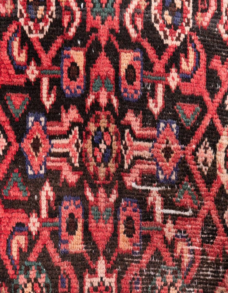 Detail image of  2' 8 x 5' 2  Hand Knotted Ultra Vintage Persian Wool Rug