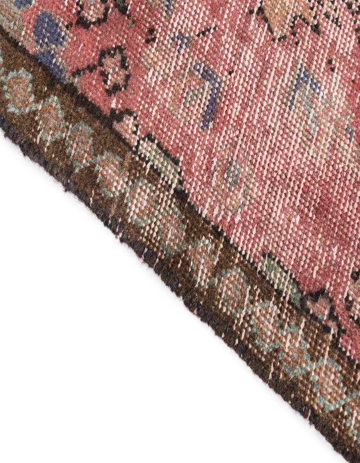 Detail image of  3' 1 x 5'  Hand Knotted Ultra Vintage Persian Wool Rug