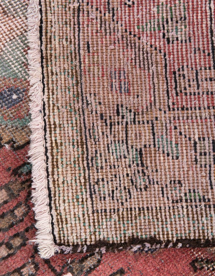 Detail image of  3' 1 x 5'  Hand Knotted Ultra Vintage Persian Wool Rug