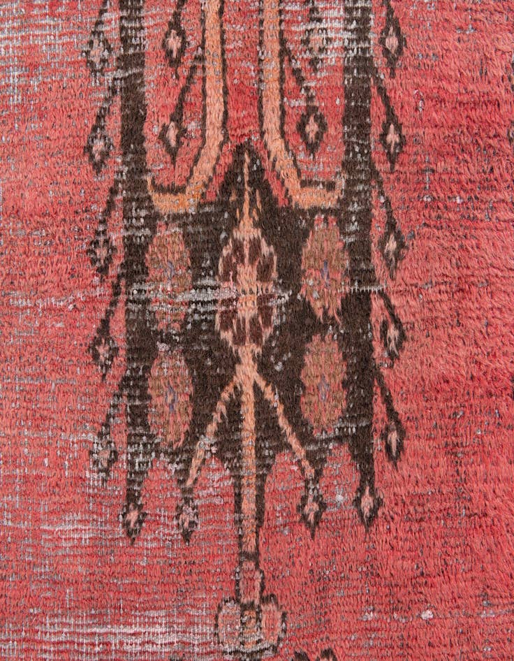 Detail image of  3' 1 x 5' 3  Hand Knotted Ultra Vintage Persian Wool Rug