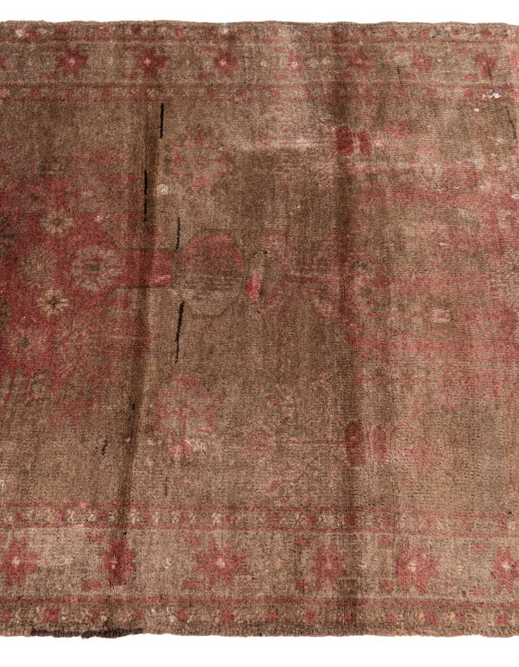 Detail image of  2' 9 x 4' 5  Hand Knotted Ultra Vintage Persian Wool Rug