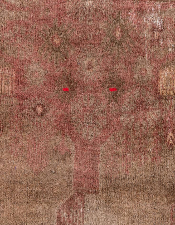 Detail image of  2' 9 x 4' 5  Hand Knotted Ultra Vintage Persian Wool Rug