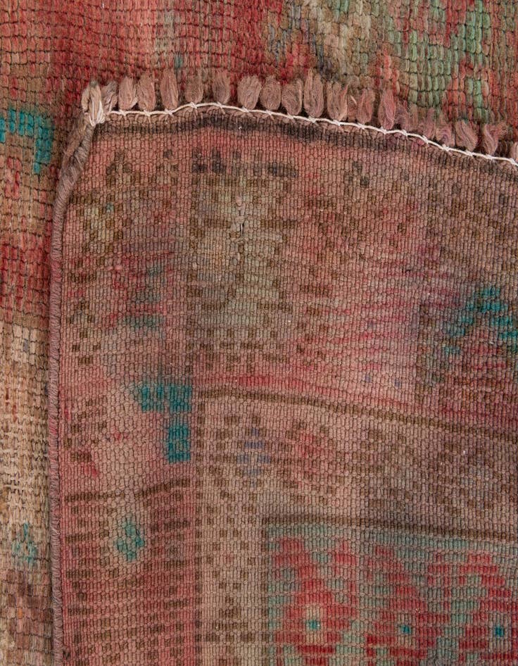 Detail image of  3' 3 x 5' 10  Hand Knotted Ultra Vintage Persian Wool Rug