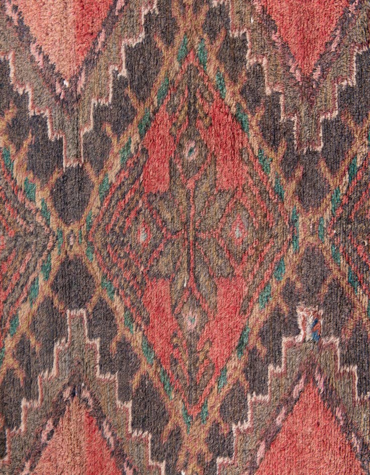 Detail image of  3' 1 x 4' 6  Hand Knotted Ultra Vintage Persian Wool Rug