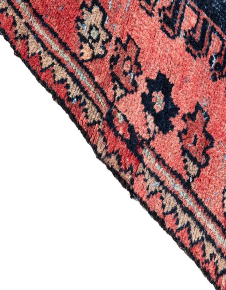 Detail image of  2' 8 x 4' 2  Hand Knotted Ultra Vintage Persian Wool Rug