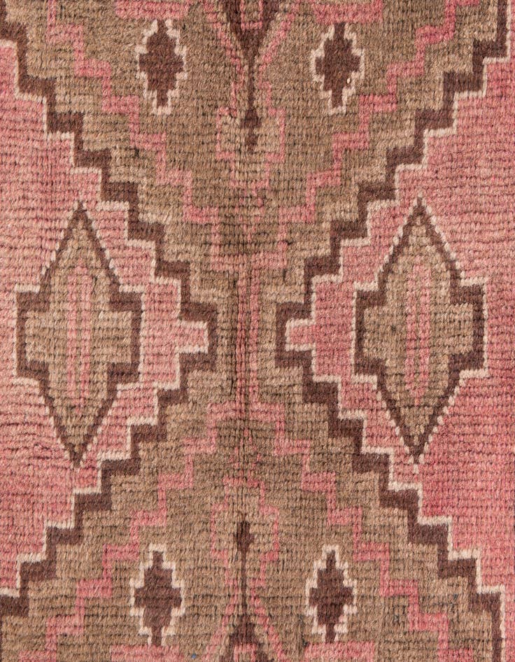 Detail image of  2' 9 x 4' 9  Hand Knotted Ultra Vintage Persian Wool Rug