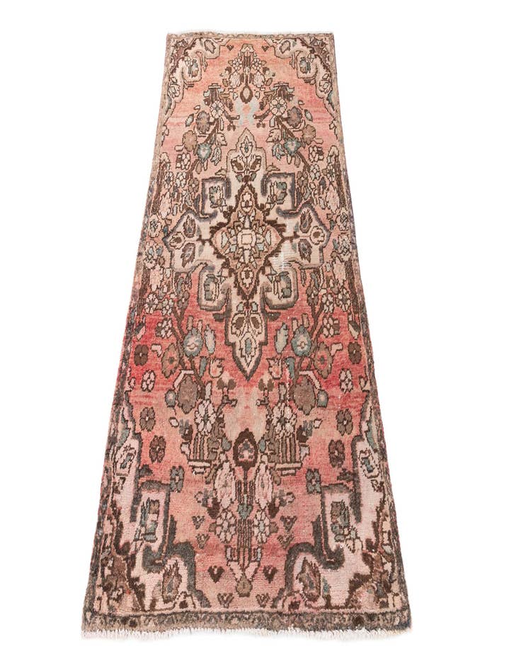 Detail image of  3' 1 x 5' 5  Hand Knotted Ultra Vintage Persian Wool Rug