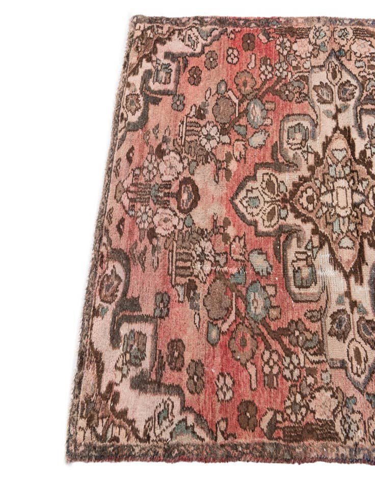 Detail image of  3' 1 x 5' 5  Hand Knotted Ultra Vintage Persian Wool Rug