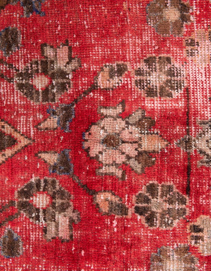 Detail image of  4' x 6' 3  Hand Knotted Ultra Vintage Persian Wool Rug