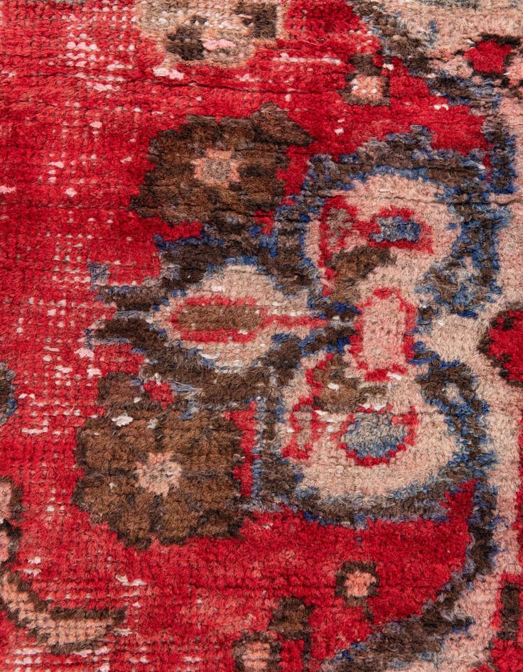 Detail image of  4' x 6' 3  Hand Knotted Ultra Vintage Persian Wool Rug