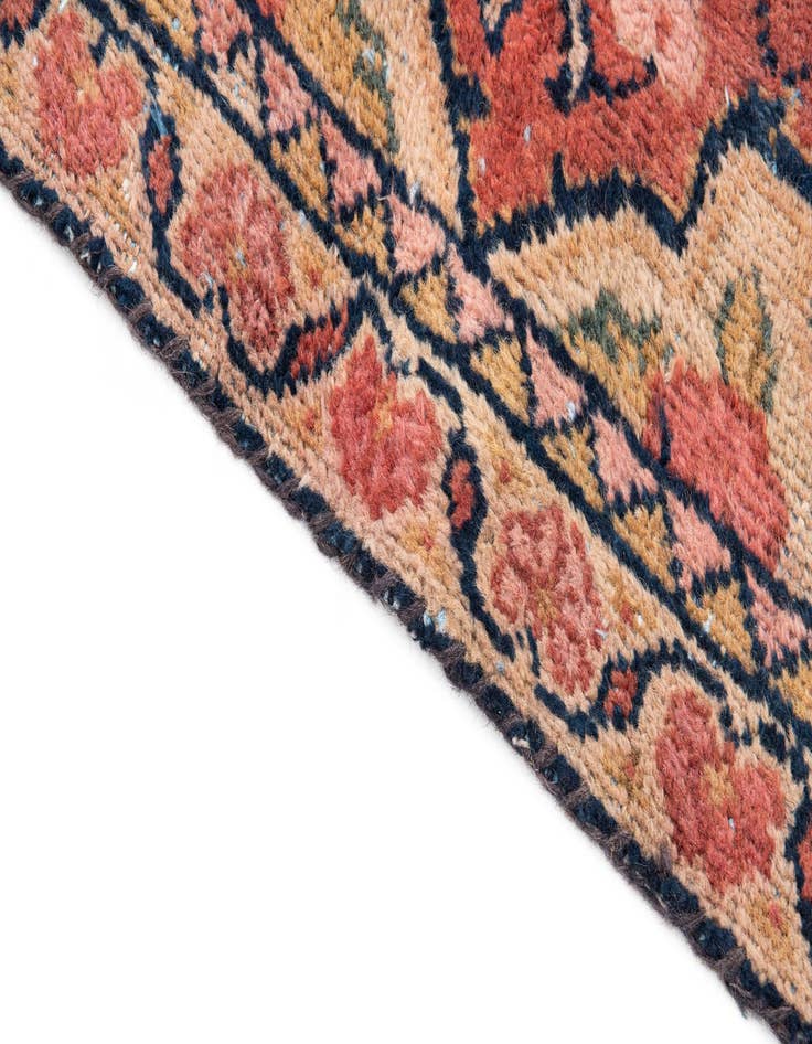 Detail image of  3' 3 x 5' 6  Hand Knotted Ultra Vintage Persian Wool Rug