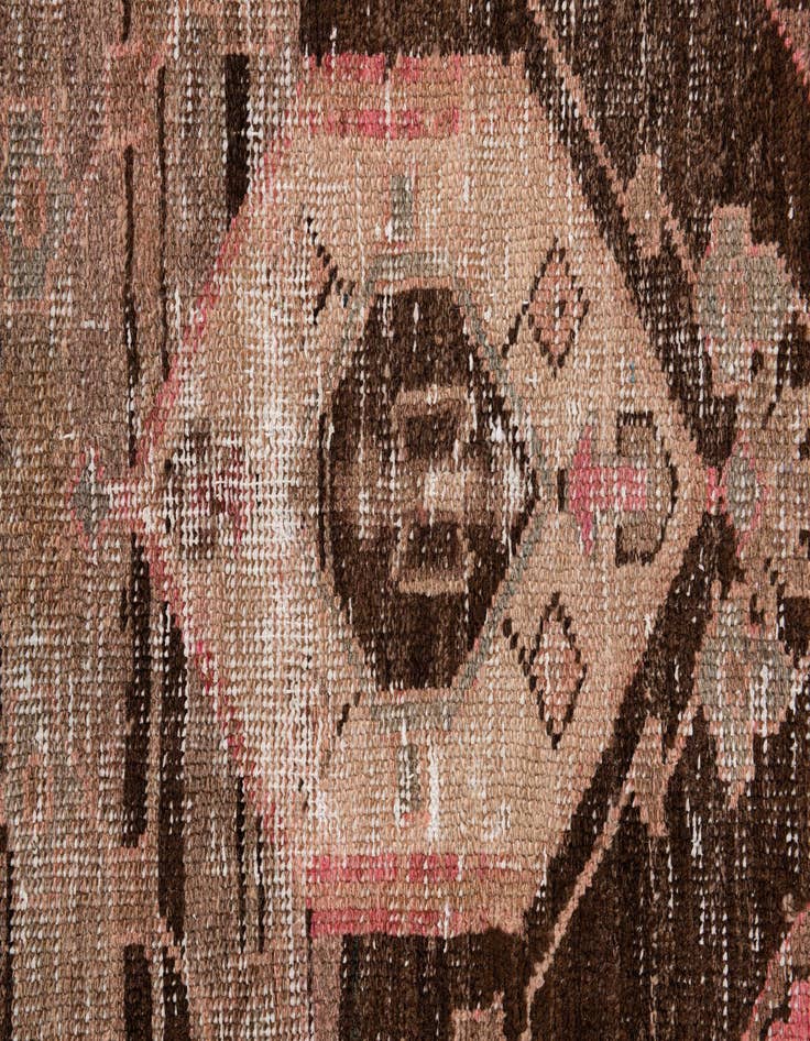 Detail image of  4' x 7' 8  Hand Knotted Ultra Vintage Persian Wool Rug